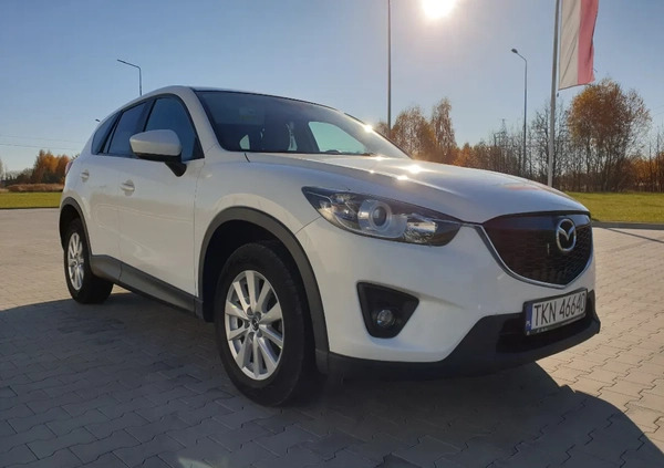 Mazda CX-5 cena 51500 przebieg: 213000, rok produkcji 2013 z Warszawa małe 56